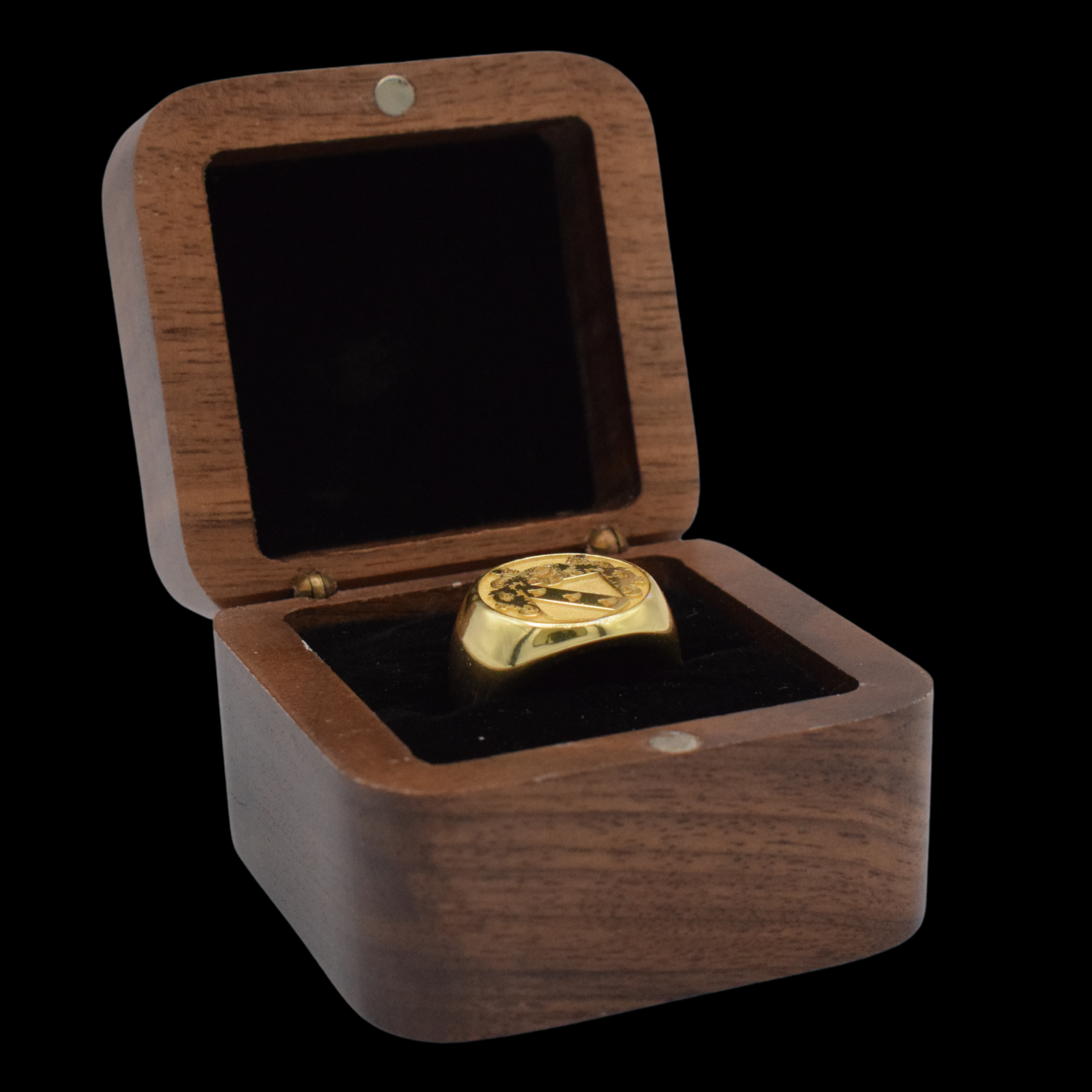 Personalized Wooden Ring Box