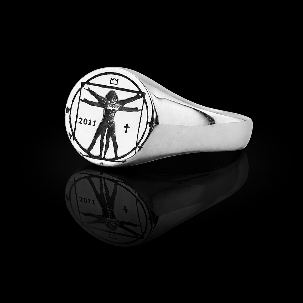 Vitruvian Signet Ring