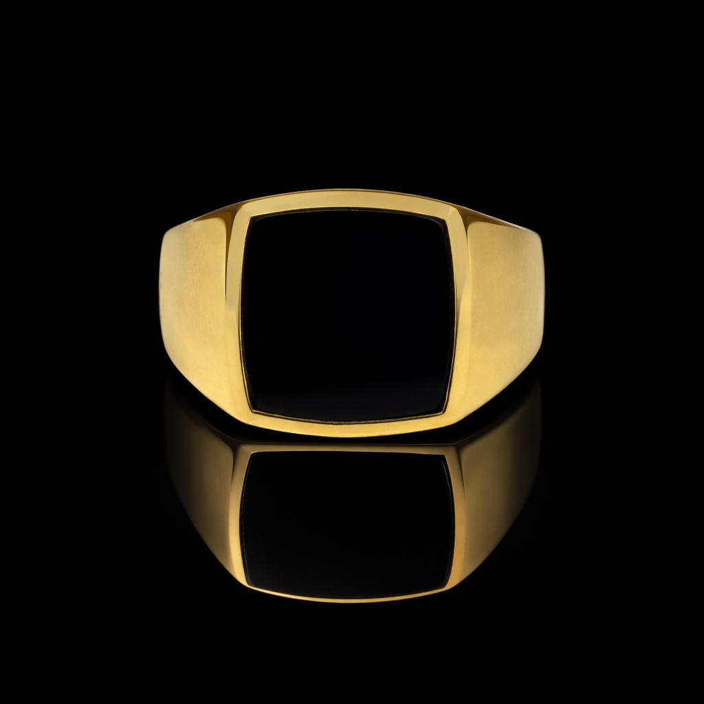Onyx Square Ring