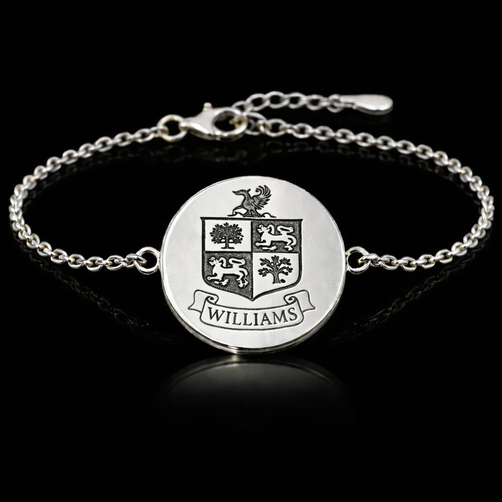 Personalized Coat of Arms Bracelet