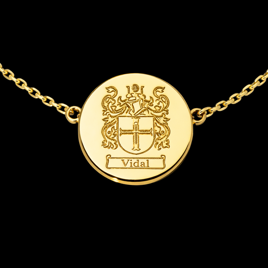 Personalized Coat of Arms Bracelet