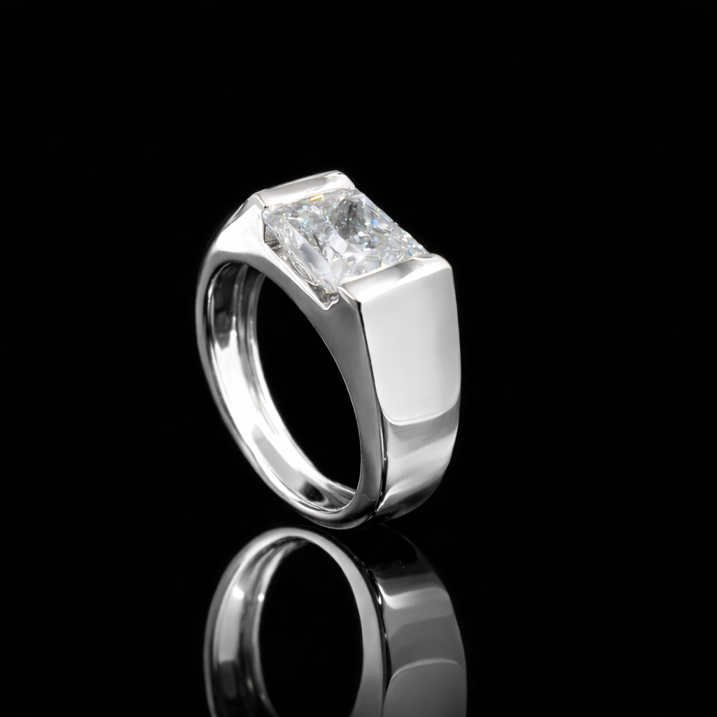 Princess Cut Square Ring