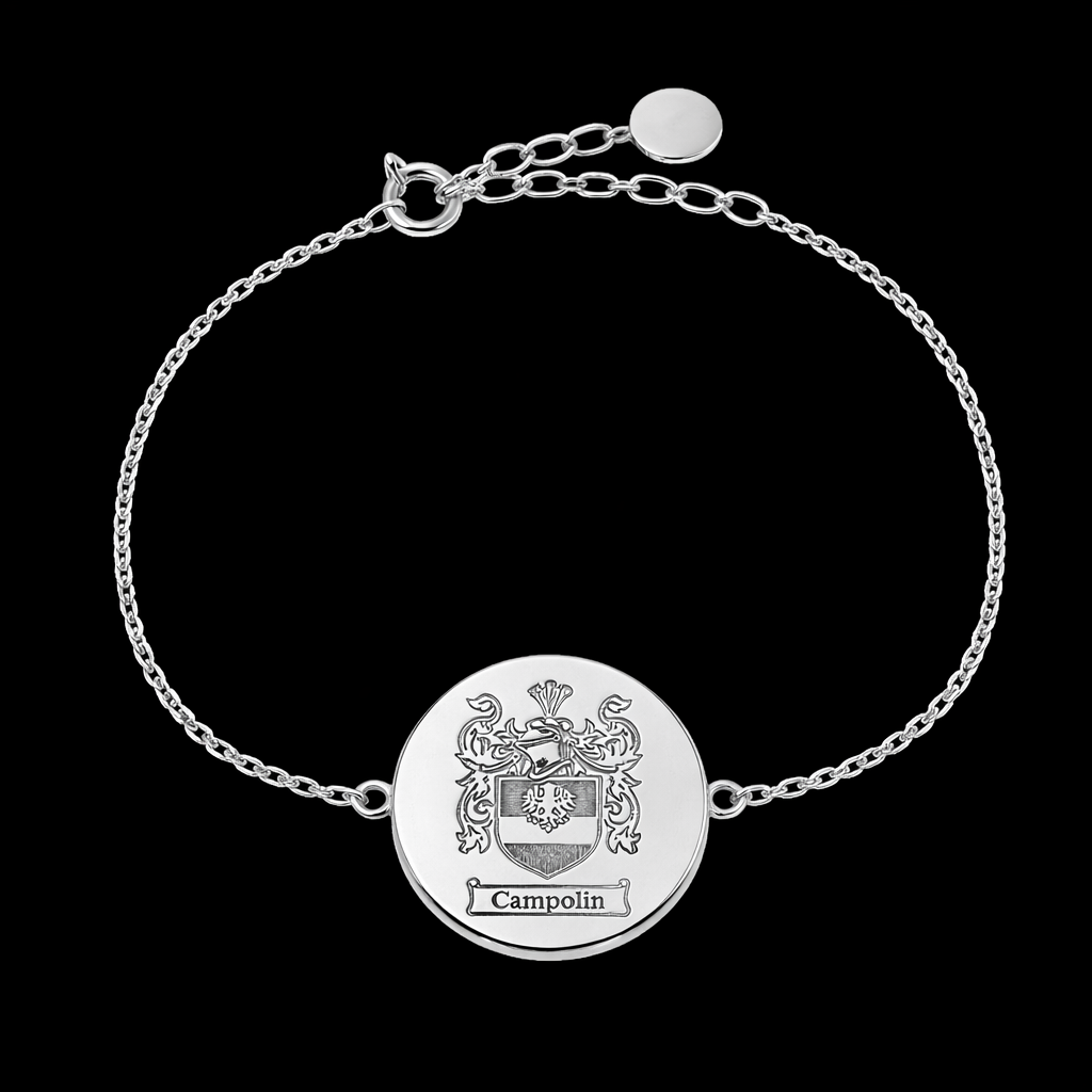 Personalized Coat of Arms Bracelet