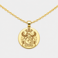 Personalized Coat of Arms Necklace