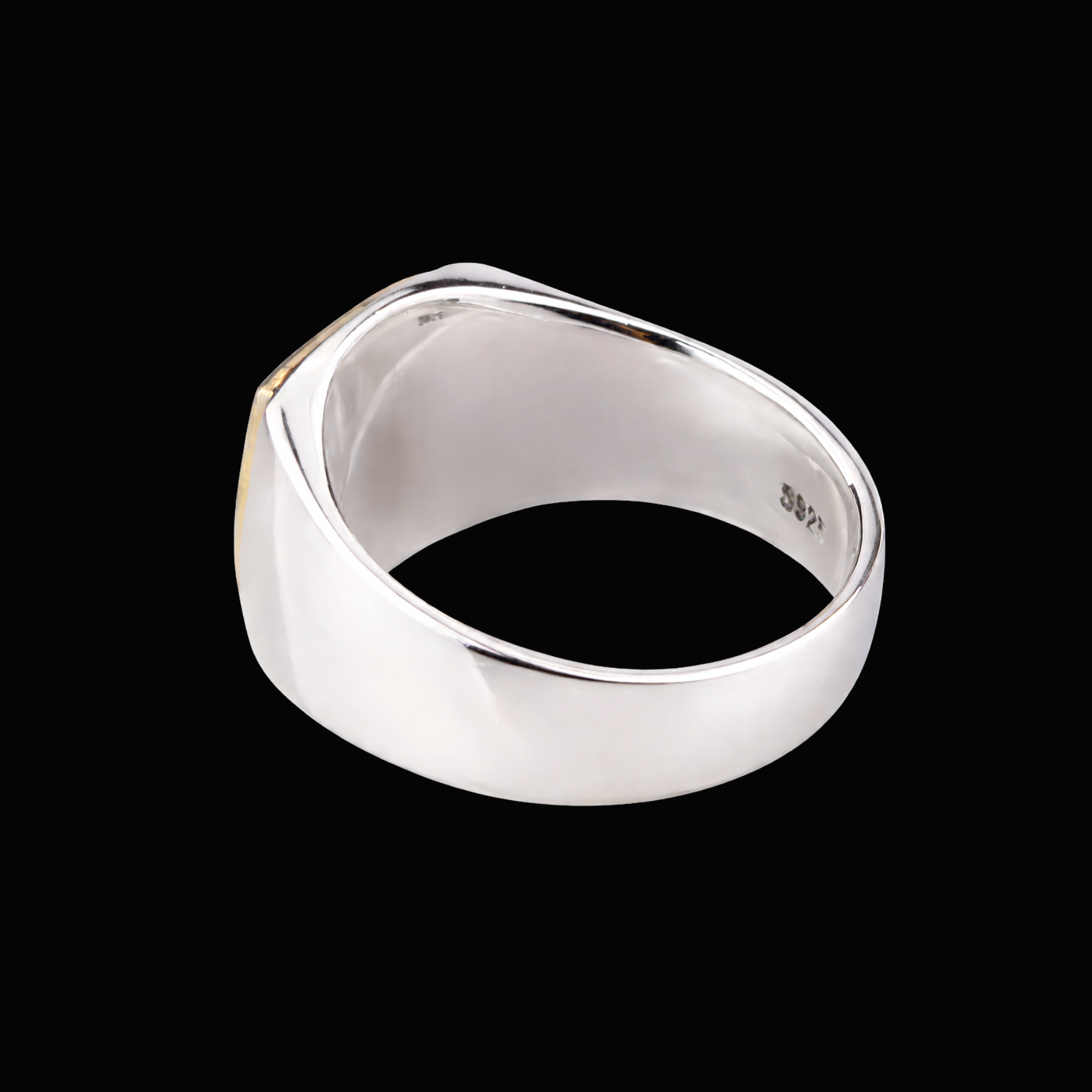 Silver and Gold Ring