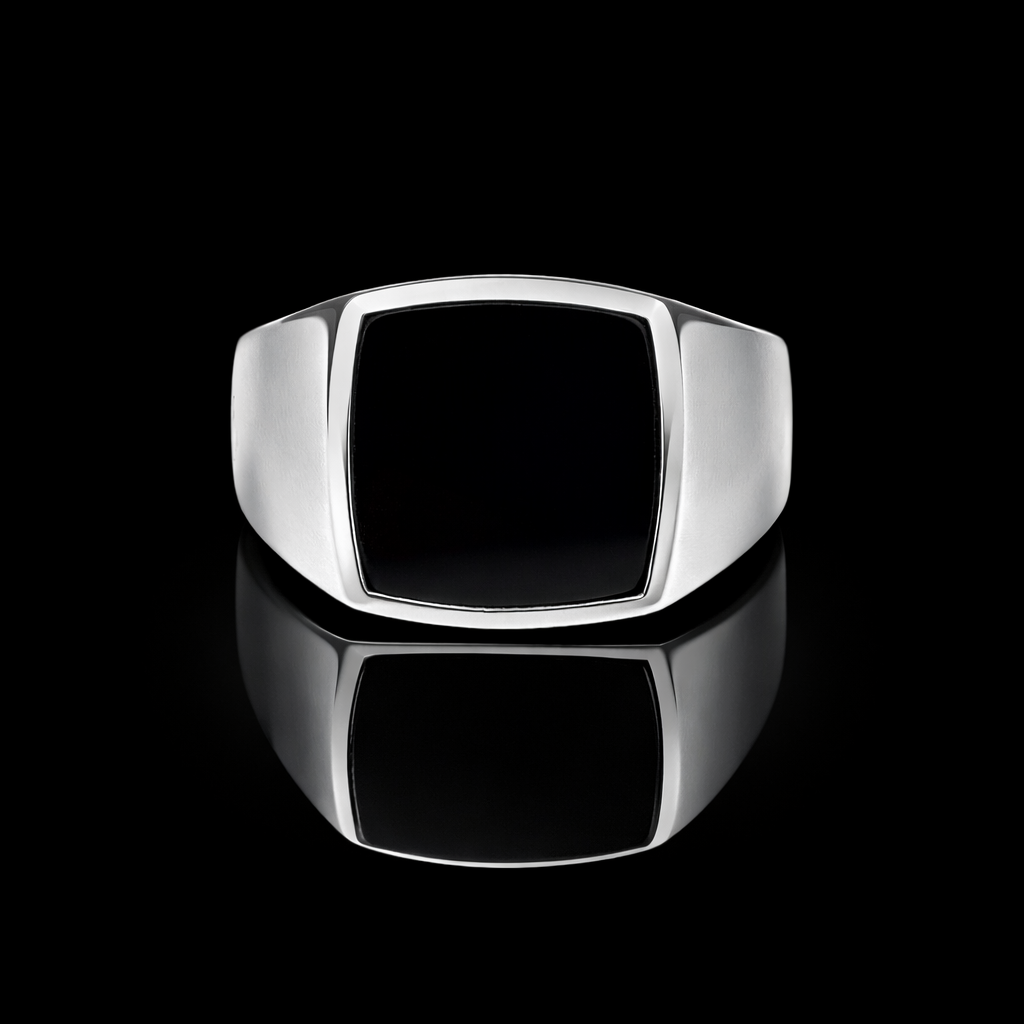 Onyx Square Ring