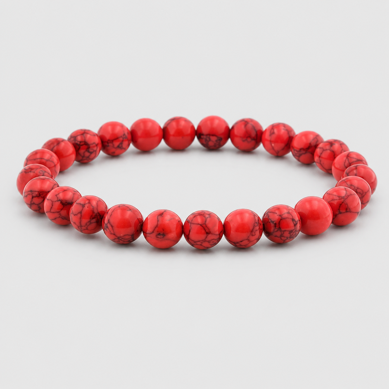 Carnelian Bead Bracelet