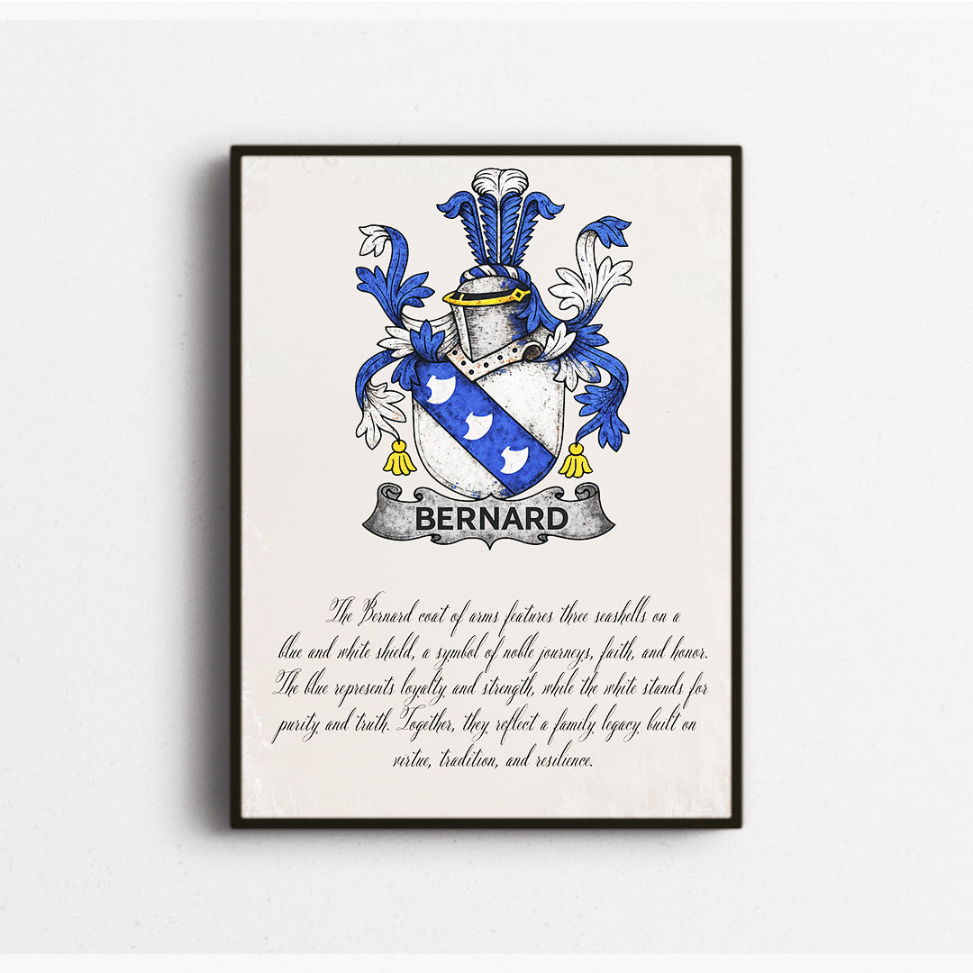 Your Family Coat of Arms + Historical Explanation