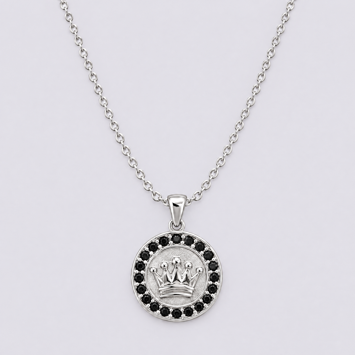 Onyx Crown Necklace (PRE-ORDER)