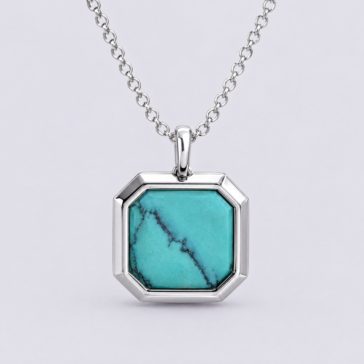 Turquoise Signet Necklace (PRE-ORDER)