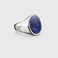 Lapis Lazuli Signet Ring