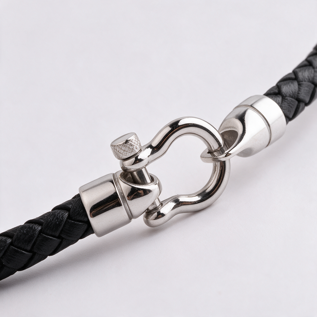 Black Shackle Bracelet (PRE-ORDER)