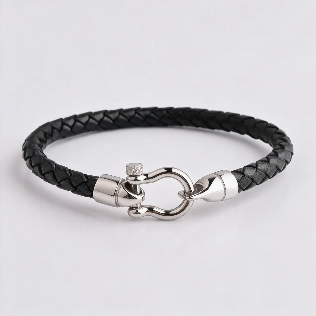 Black Shackle Bracelet (PRE-ORDER)