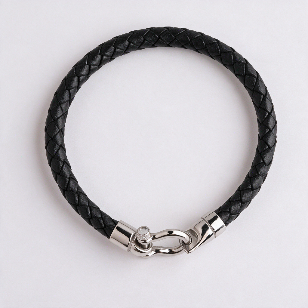 Black Shackle Bracelet (PRE-ORDER)