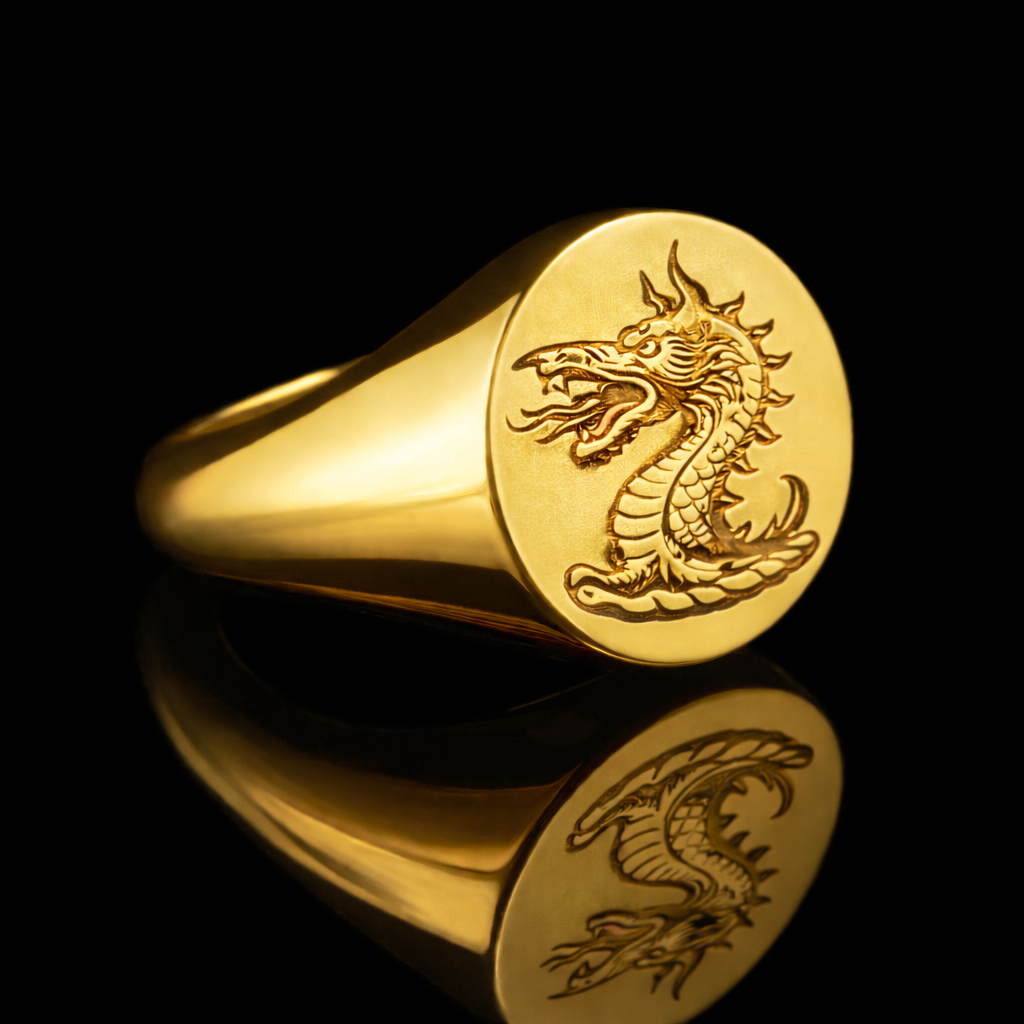 Dragon Signet Ring