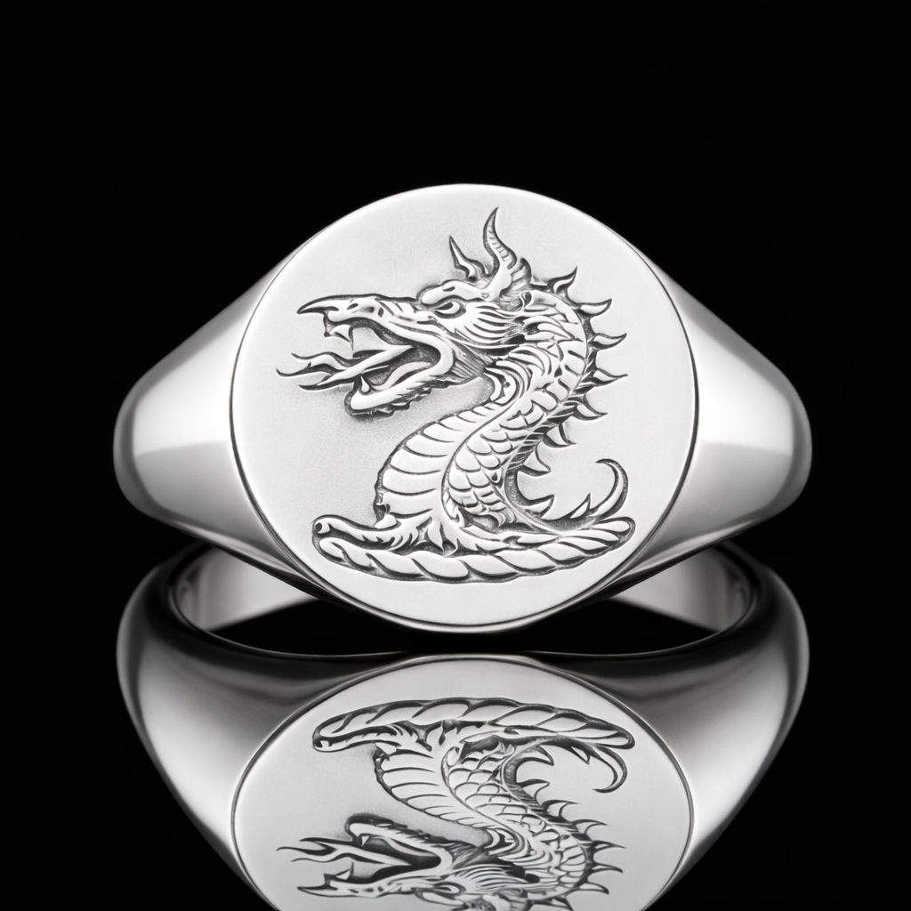 Dragon Signet Ring