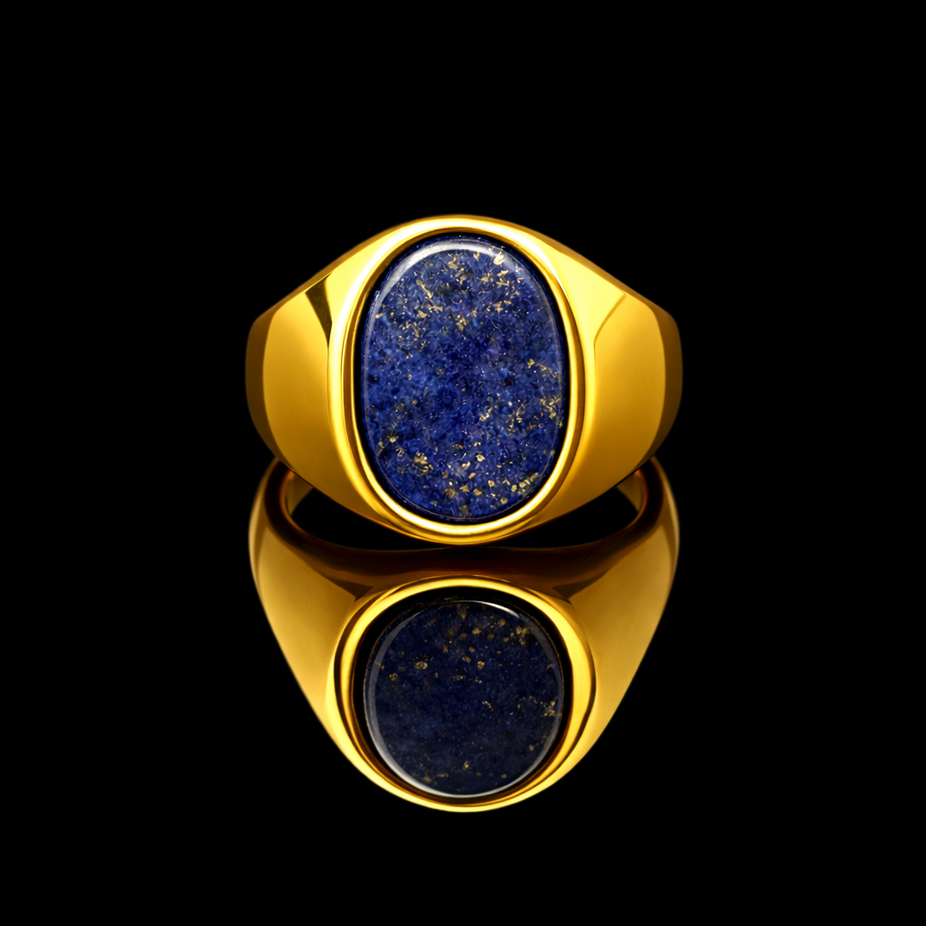 Lapis Lazuli Signet Ring