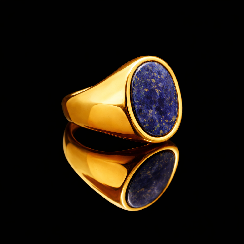 Lapis Lazuli Signet Ring