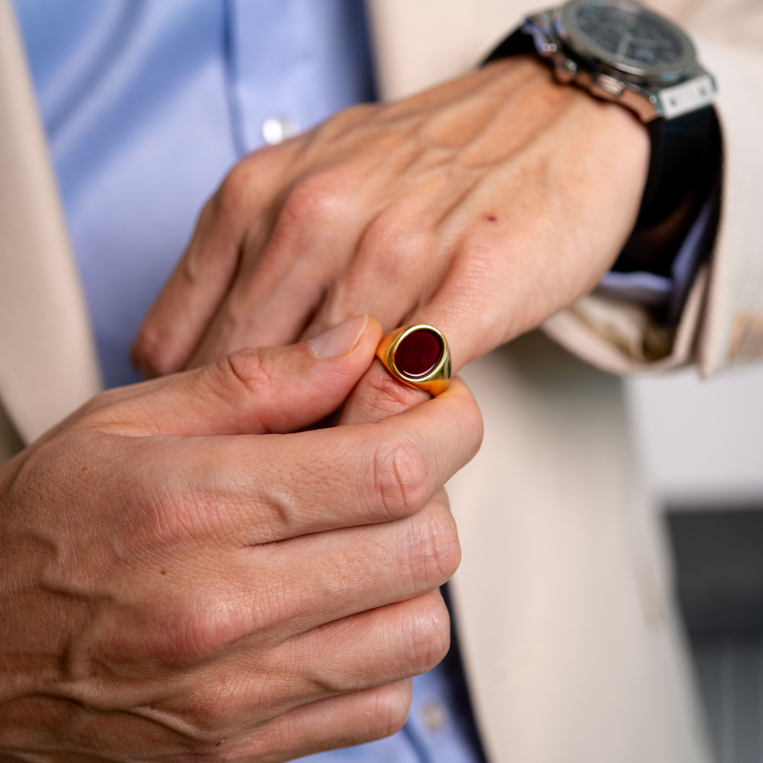 Carnelian Signet Ring