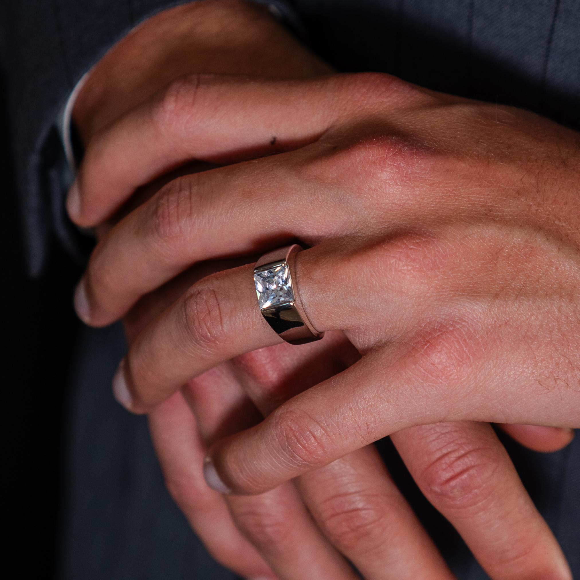 Princess Cut Square Ring