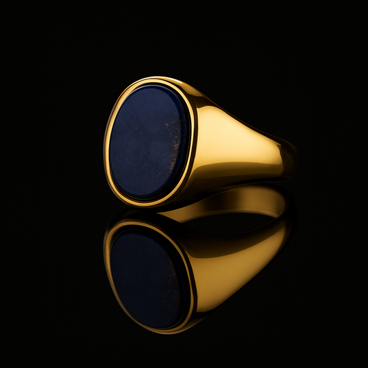 Lapis Lazuli Signet Ring