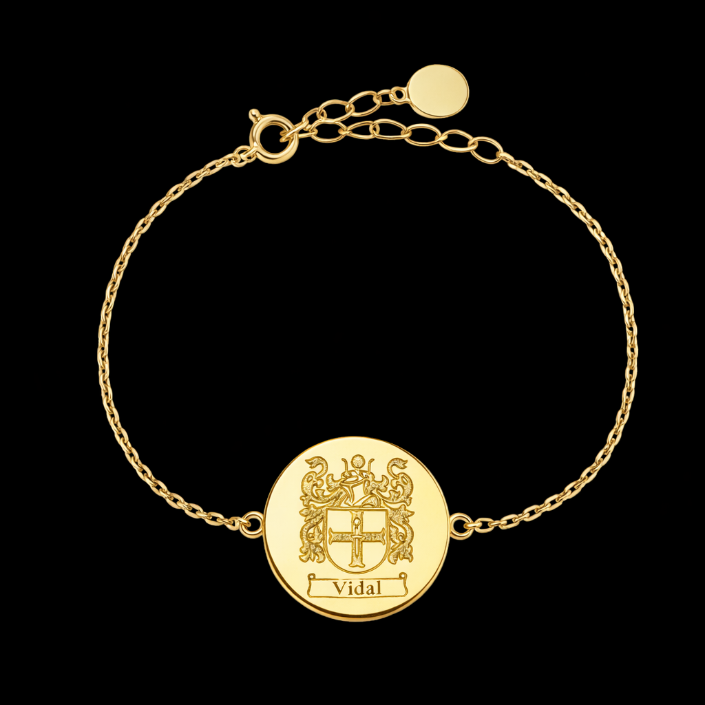 Personalized Coat of Arms Bracelet