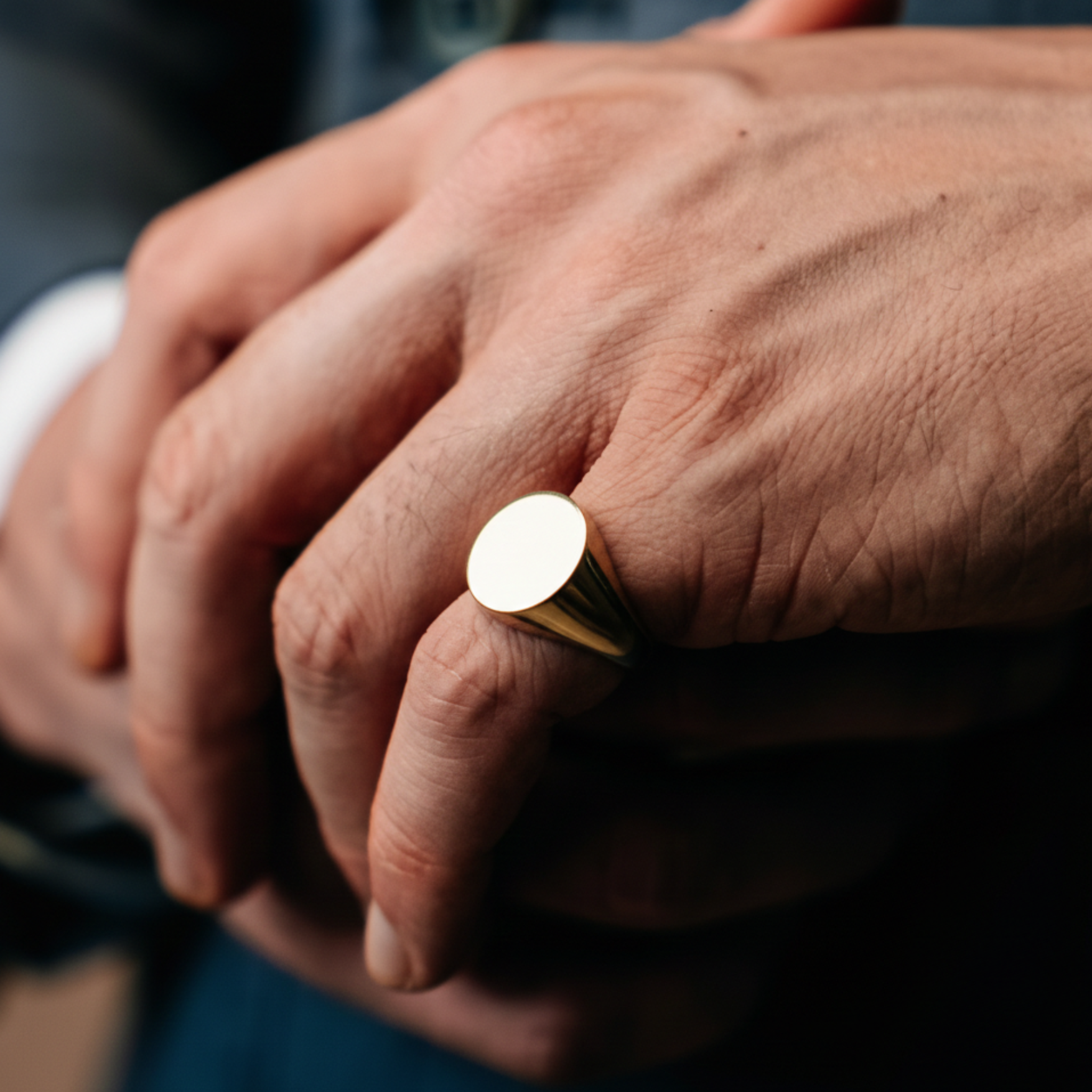 Classic Oval Signet Ring