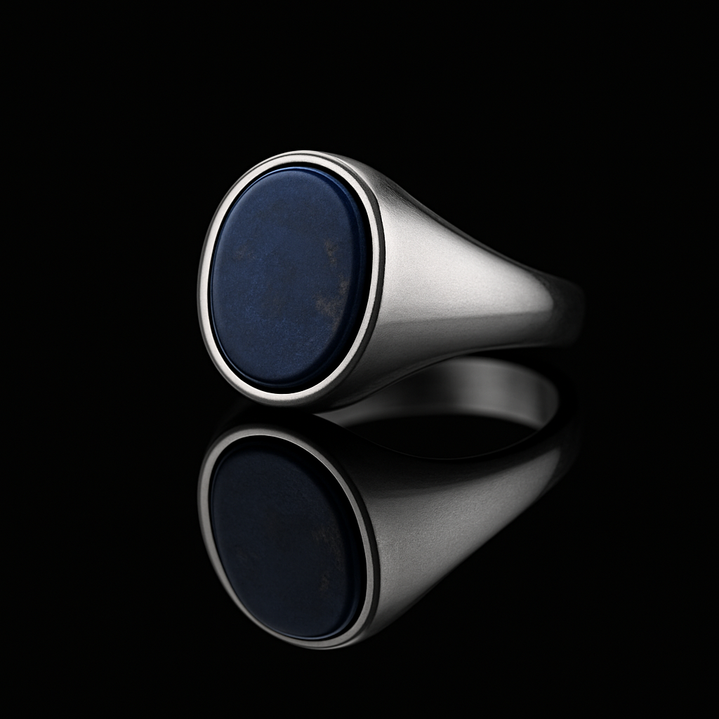Lapis Lazuli Signet Ring