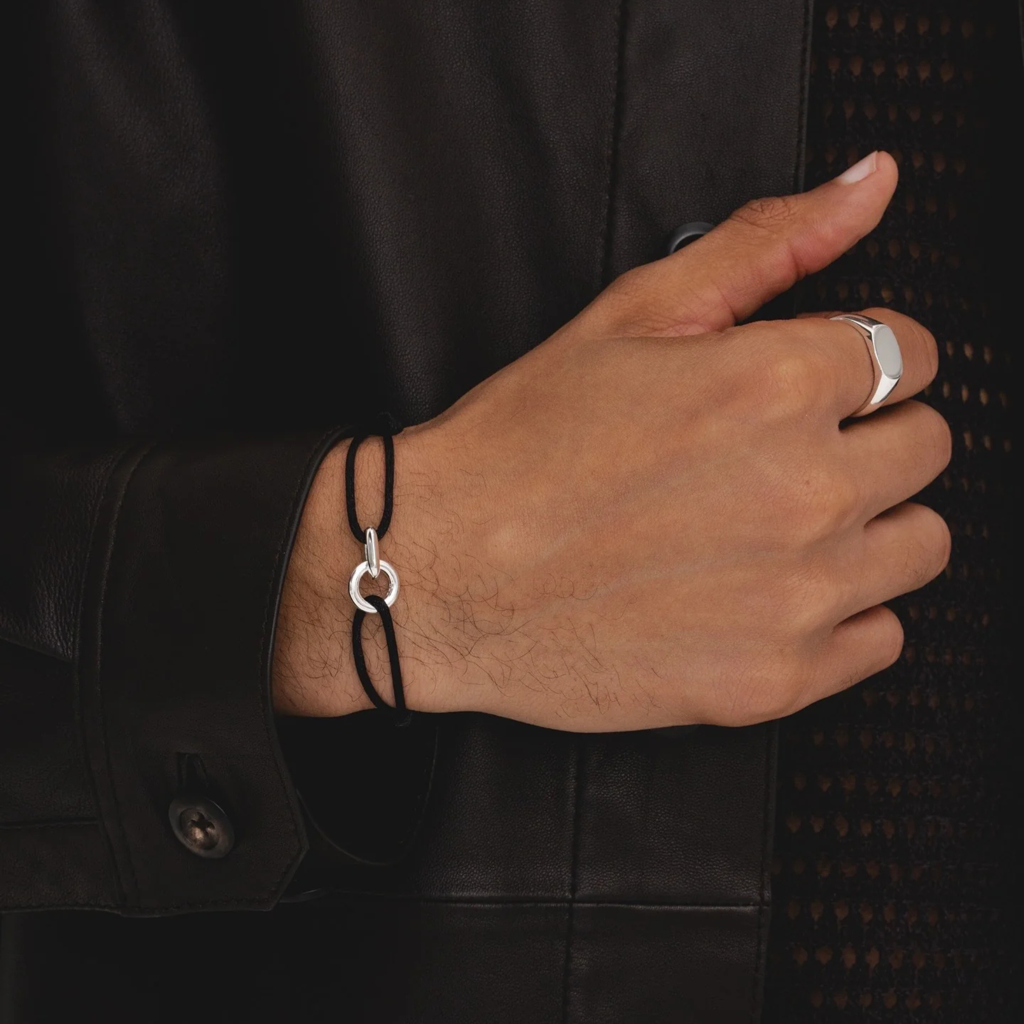 Chevalière en Turquoise Bleue