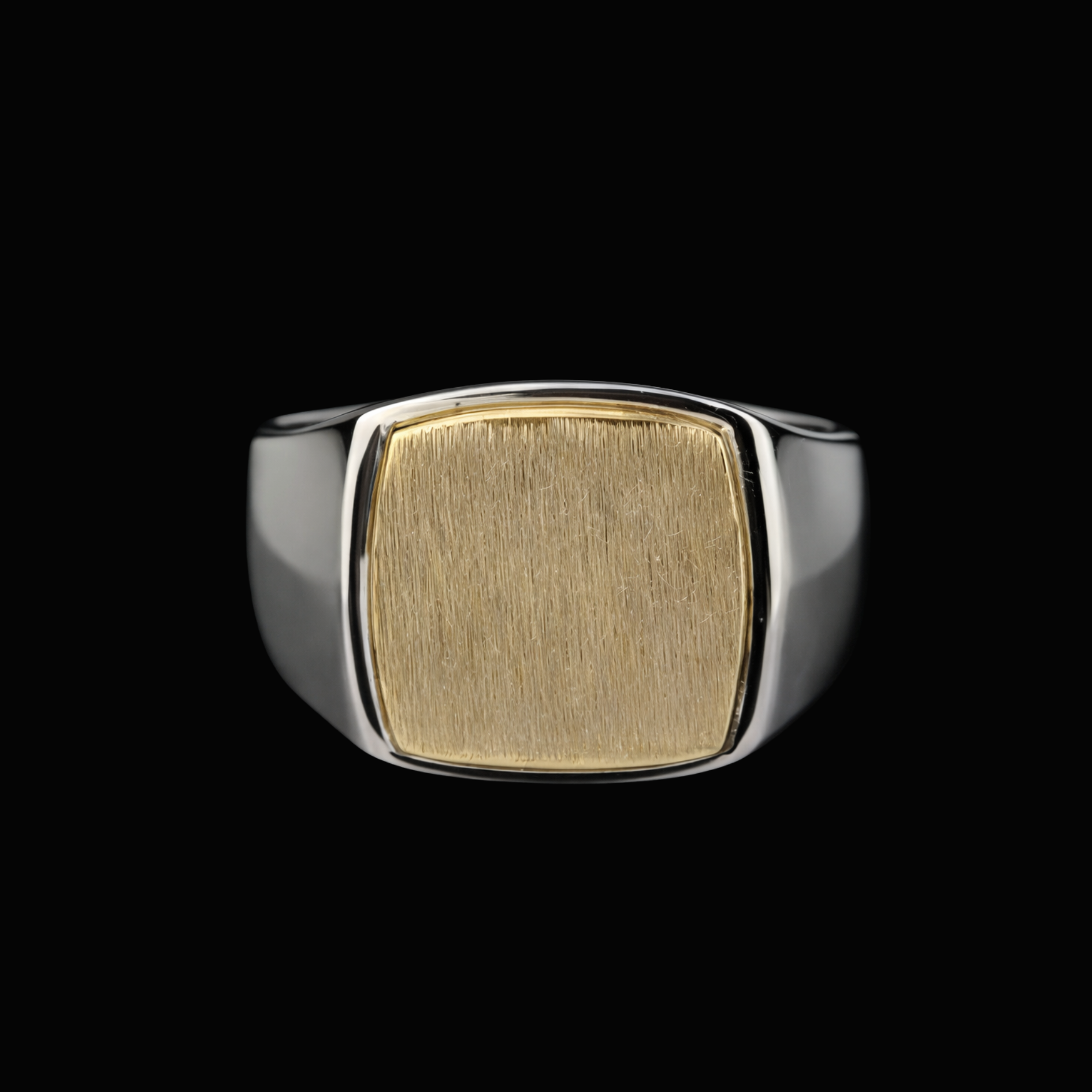 Silver and Gold Ring