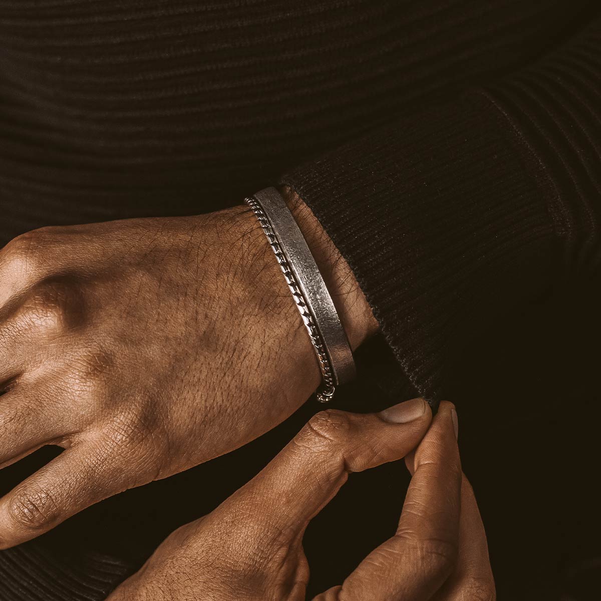 Anillo Sello Azul Turquesa