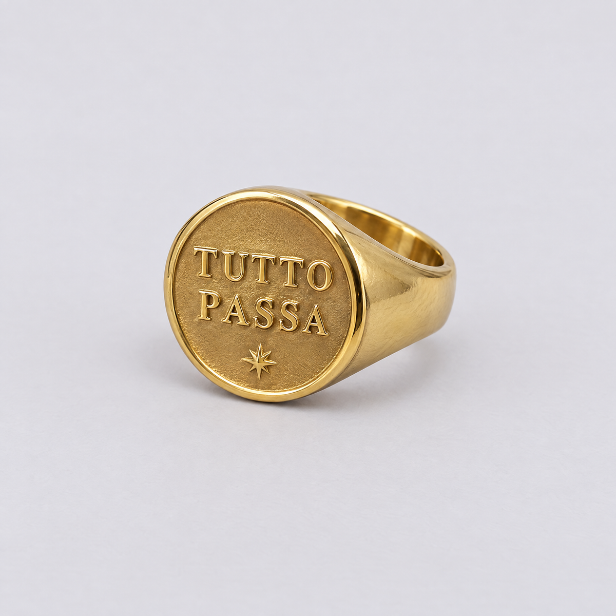 Tutto Passa Signet Ring (PRE-ORDER)