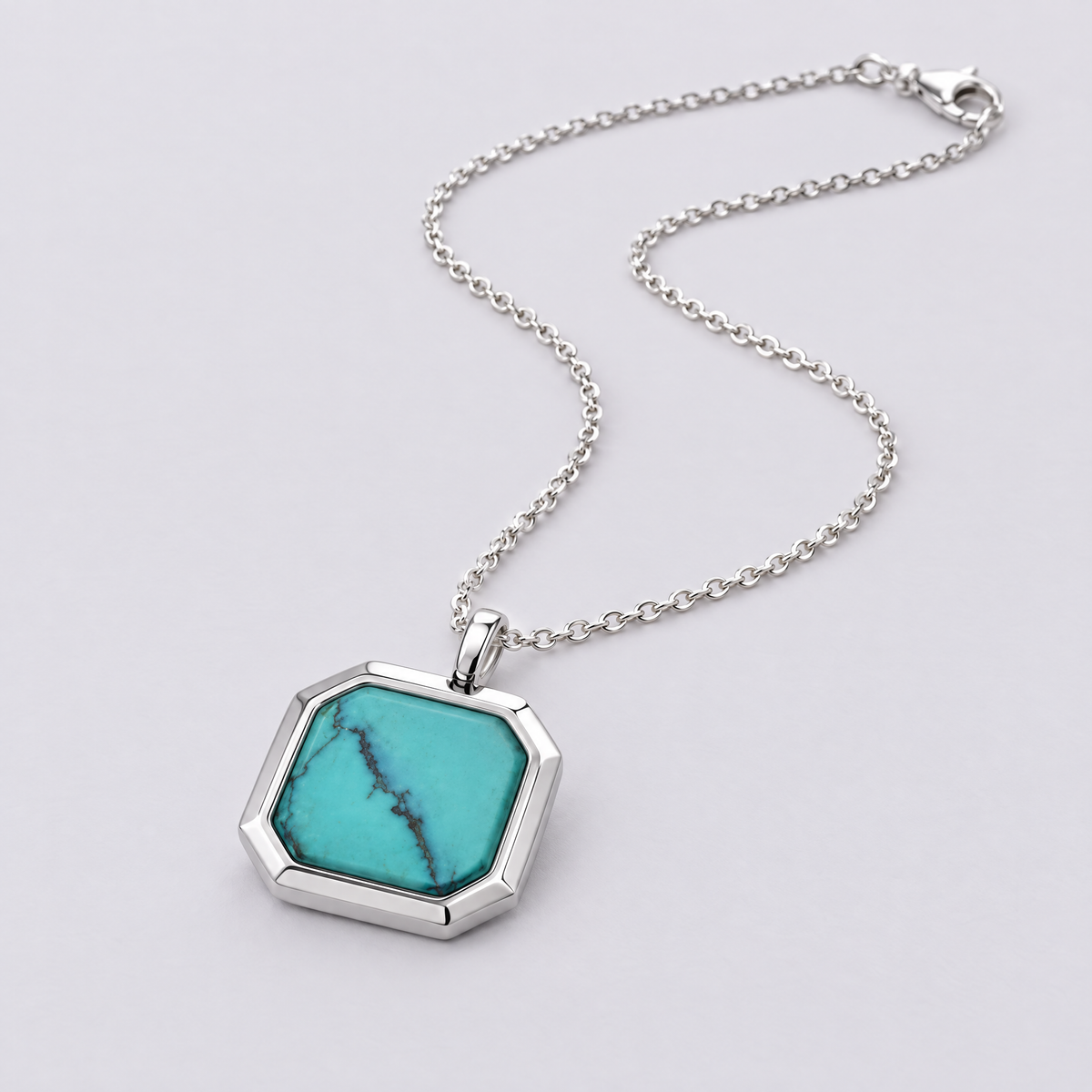Turquoise Signet Necklace (PRE-ORDER)