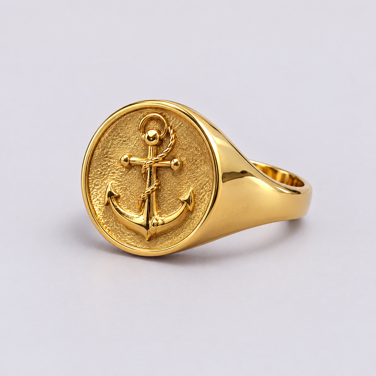 Anchor Signet Ring (PRE-ORDER)