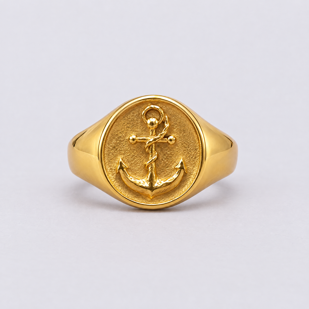 Anchor Signet Ring (PRE-ORDER)