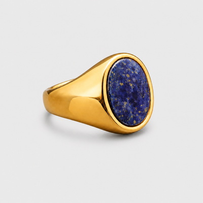 Lapis Lazuli Signet Ring