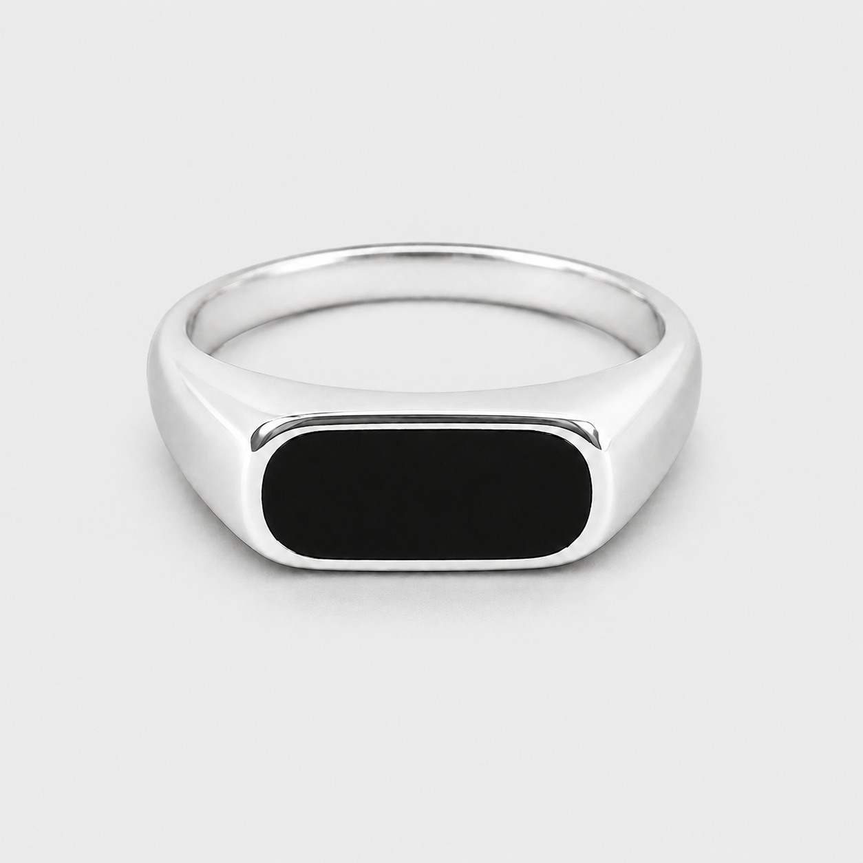 Anillo Sello Azul Turquesa