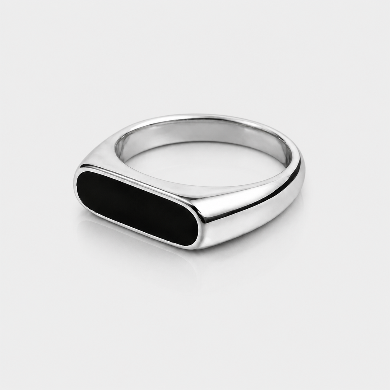 Anillo Sello Azul Turquesa