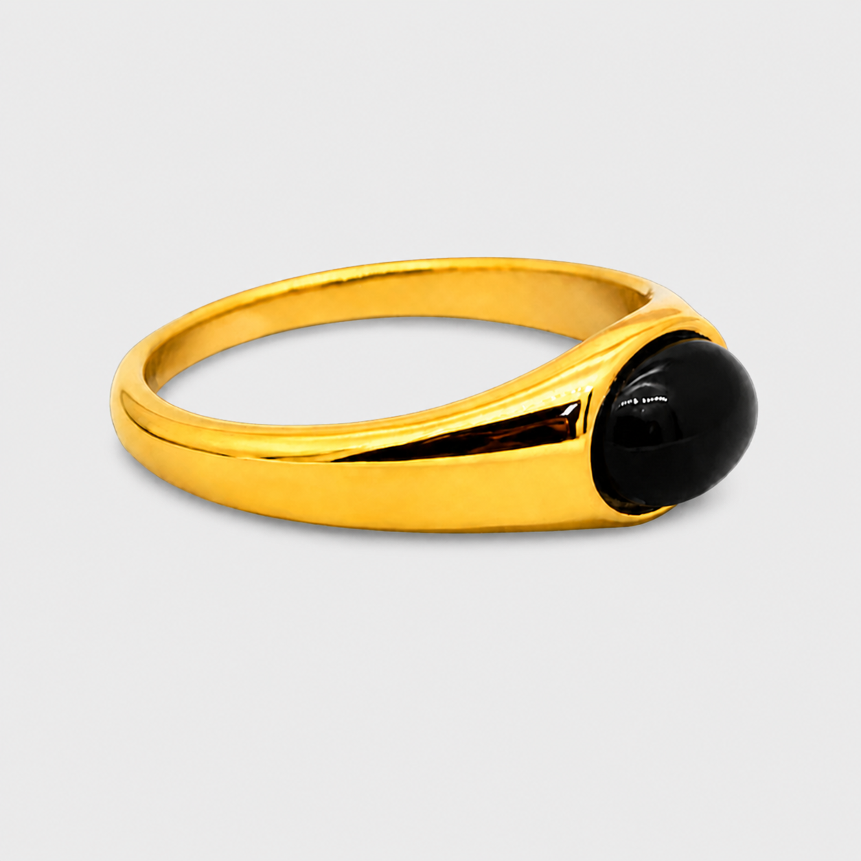 Anillo Sello Azul Turquesa