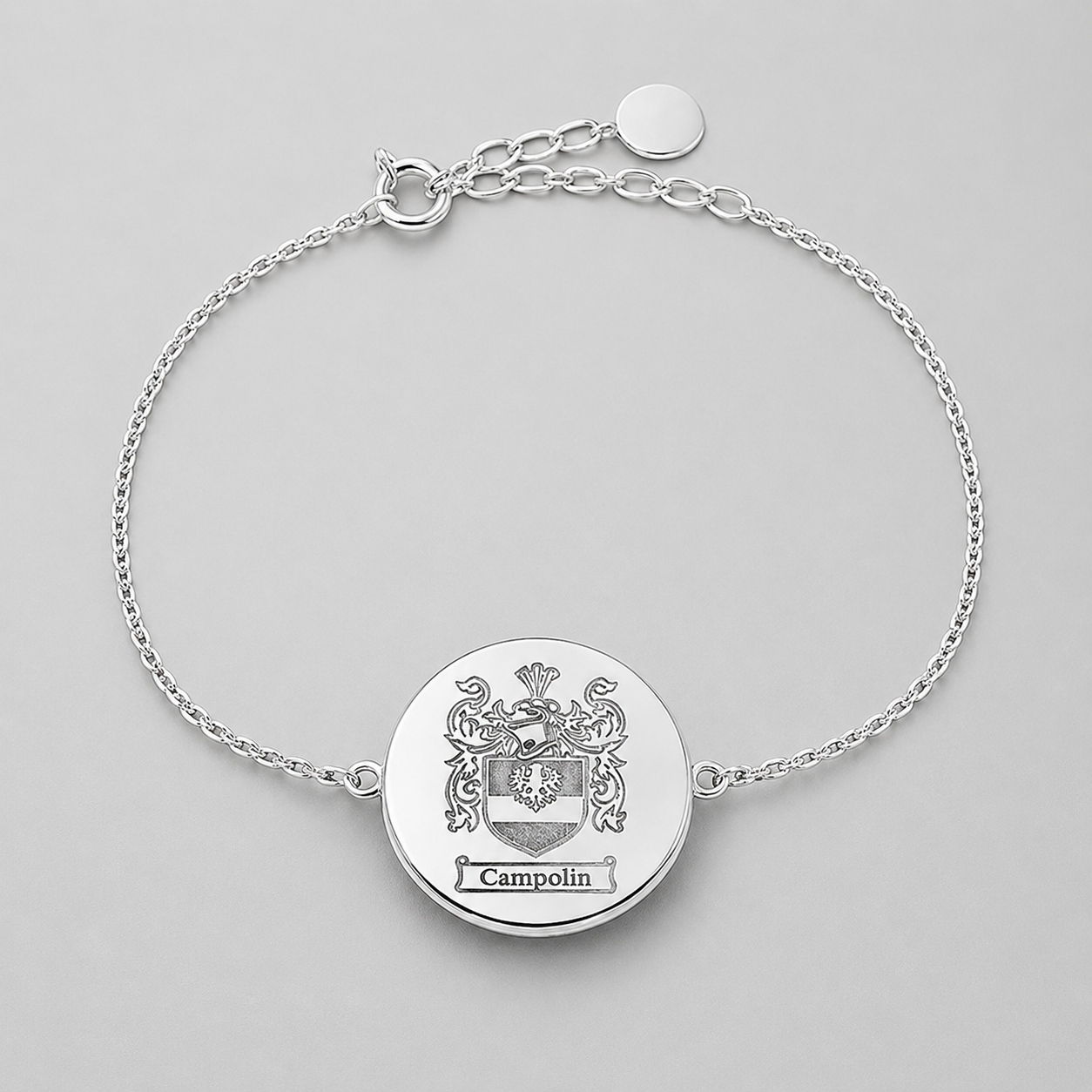 Personalized Coat of Arms Bracelet