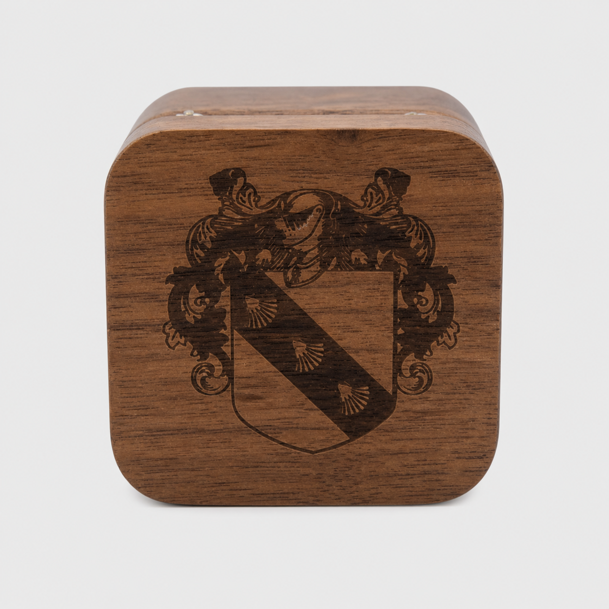 Boîte à Chevalière Personnalisée en Bois