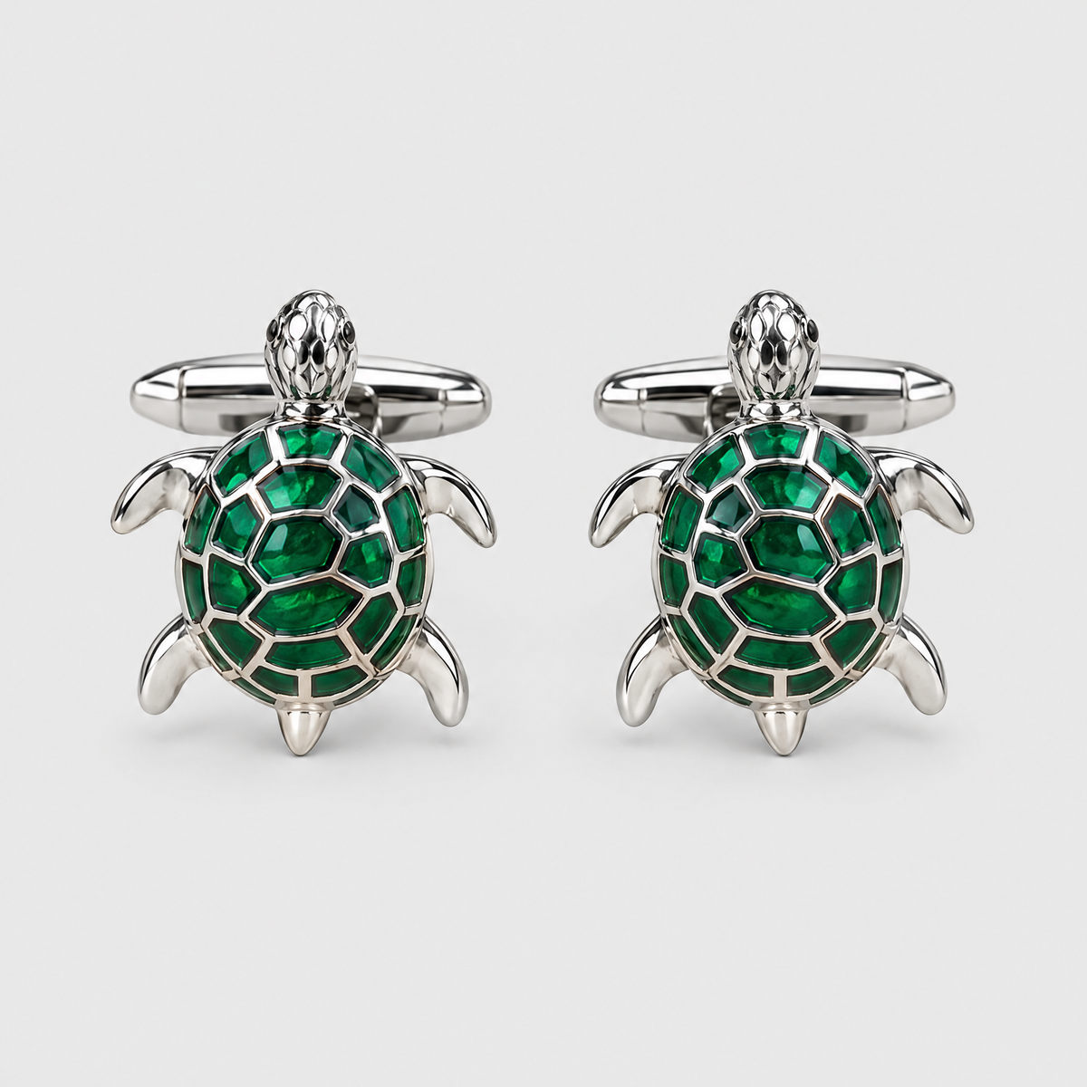 Anel de Sinete com Pedra Verde