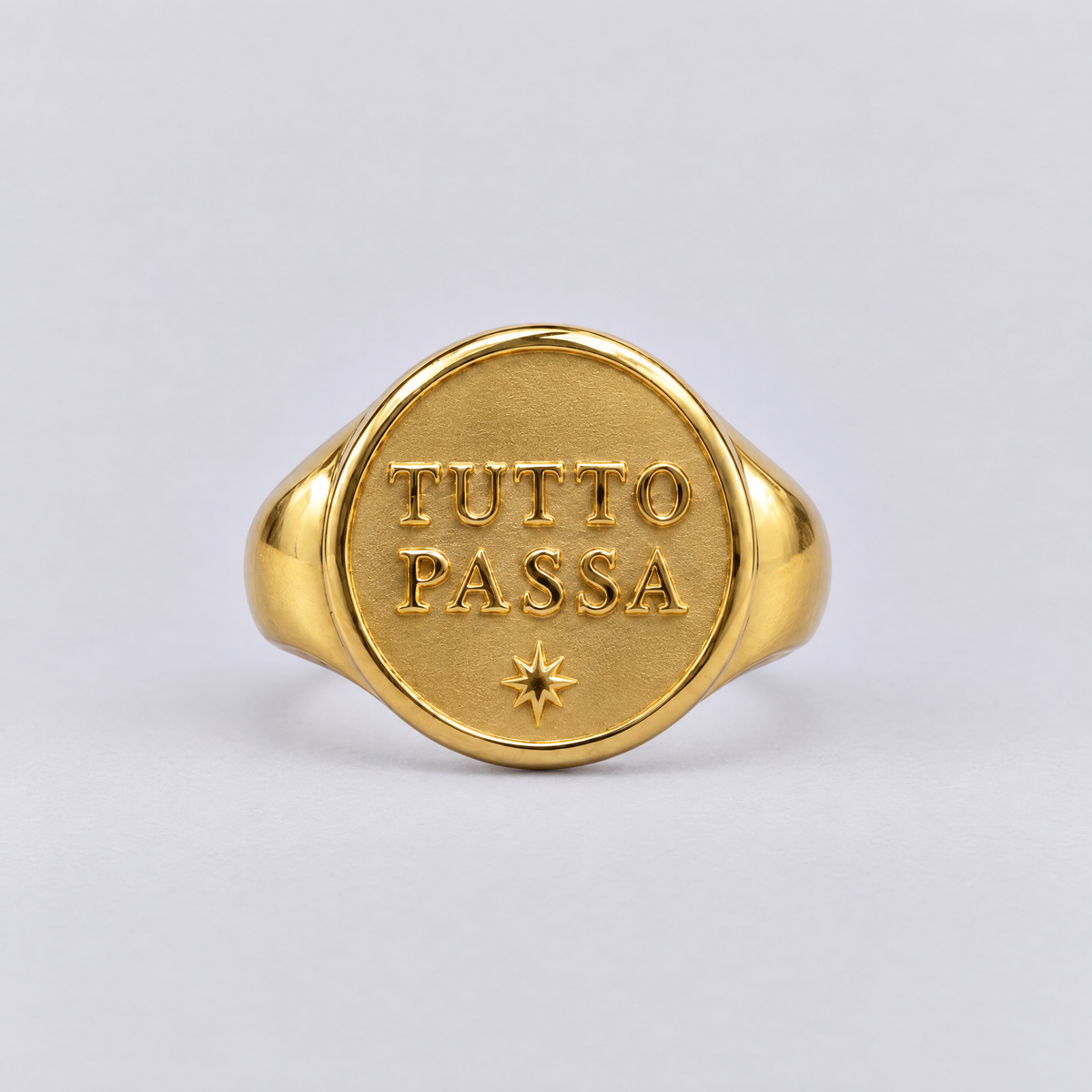 Tutto Passa Signet Ring (PRE-ORDER)