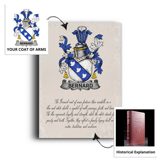 Your Family Coat of Arms + Historical Explanation