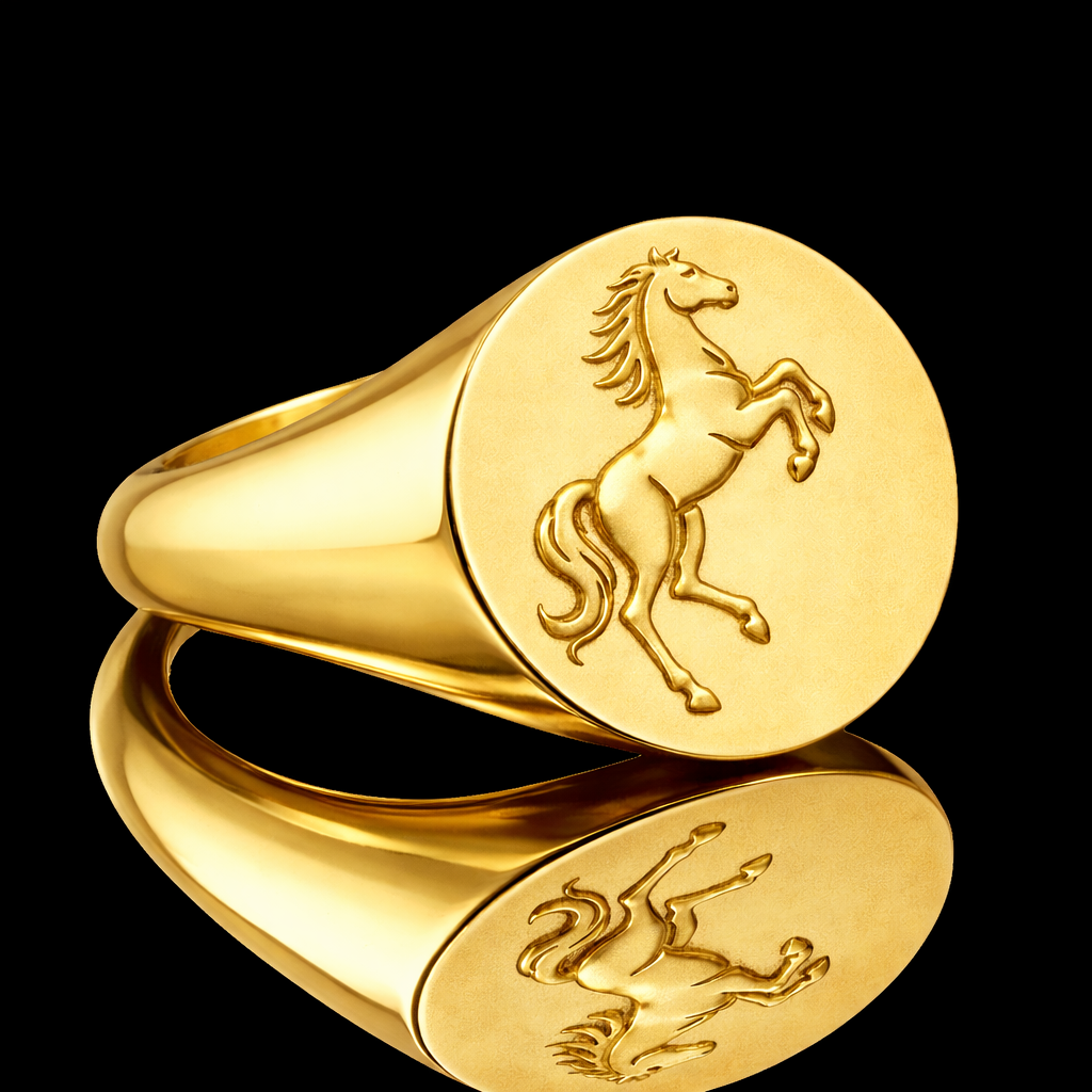 Horse Signet Ring