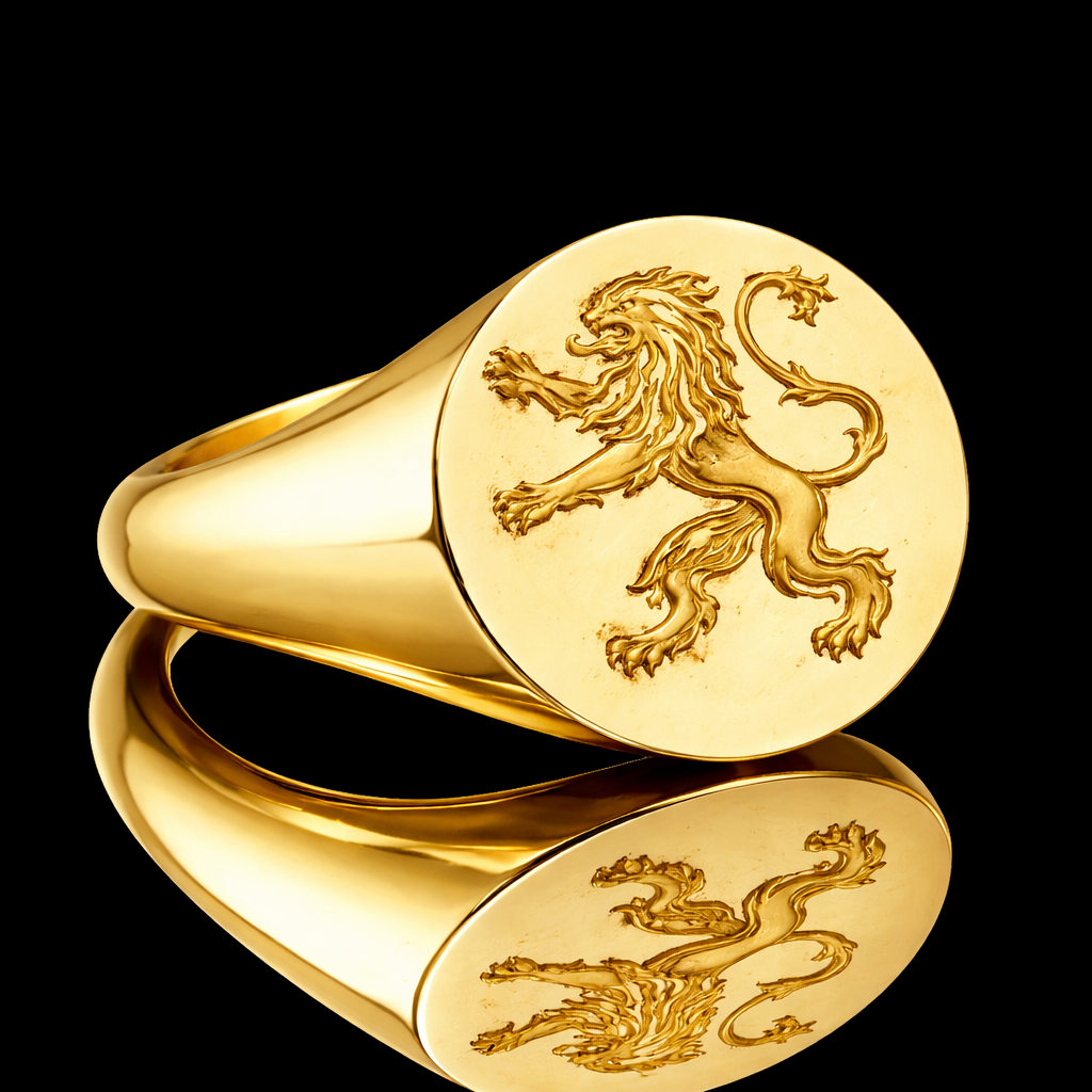 Lion Signet Ring